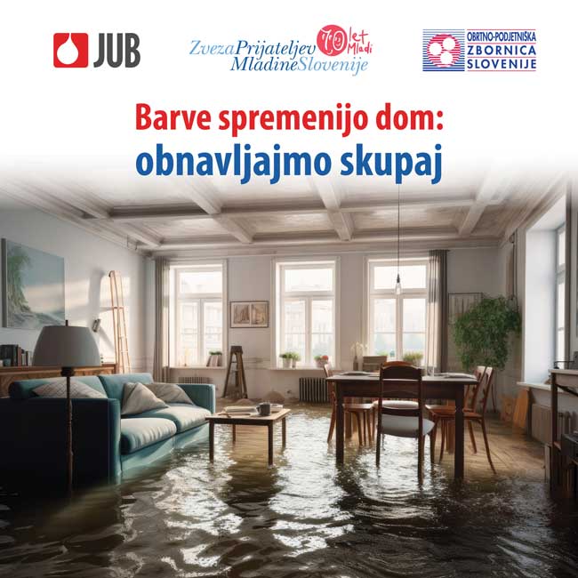 Barve spremenijo dom: obnavljajmo skupaj