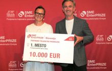 Lumar prvi slovenski prejemnik nagrade SME EnterPRIZE za trajnostno poslovno prakso